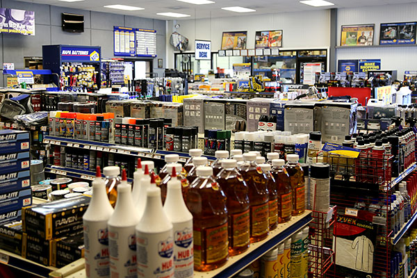 inside Malad NAPA parts store